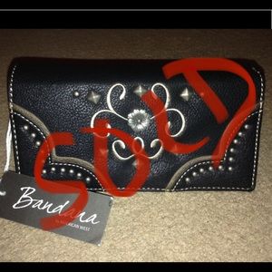 Black Bandana Wallet by American West